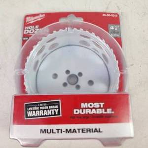 New Milwaukee Hole Dozer New Tooth Design 49-56-0217 4 18 Multi Material