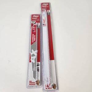 Lot Of Two New Milwaukee Sawzall Blades 48-00-5226 1 Pack And 48-00-5037 5 Pack