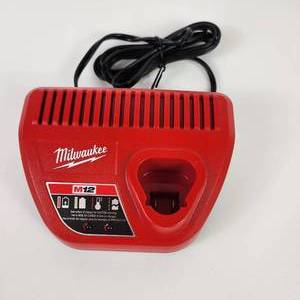 Milwaukee M12 Battery Charger 48-59-2401 Open Box Tested Works