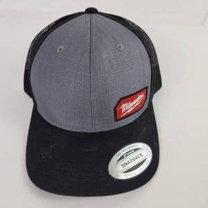 Milwaukee Ball Cap Hat BackGray Great Condition Some Dirt On Bill