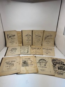 lot 12 image: Vintage Sheet Music