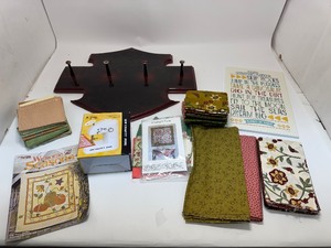 lot 23 image: Harley Davidson Coat Hanger and Sewing Items