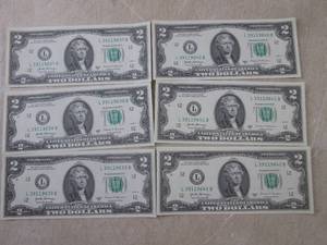 (CNTR) 6 Uncirculated Sequential US...