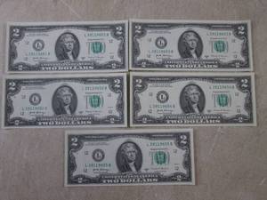 (CNTR) 5 Uncirculated Sequential US...