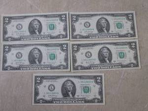 (CNTR) 5 Uncirculated Sequential US...
