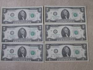(CNTR) 6 Uncirculated Sequential US...