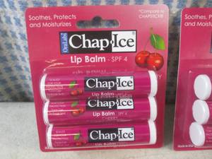 (G-1) 12 - 3-Packs of Cherry Chap-I...