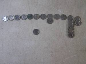 (FS) 20 US Nickels Range 1940 to 19...