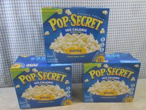 (C-2) 2 Boxes of Pop-Secret Snack S...