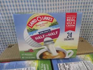 (C-1) 6 Boxes of 24 Half and Half C...