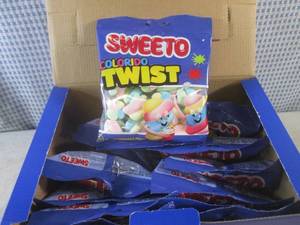 (C-2) 12 Bags of Sweeto Colorido Tw...