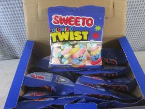 (C-2) 12 Bags of Sweeto Colorido Tw...