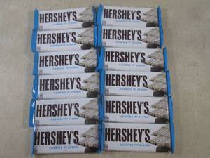 (B-1) 12 Hersheys Cookies N Crem...