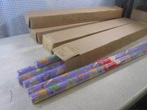 (EW6) 24 Rolls of Gift Wrap Land Be...