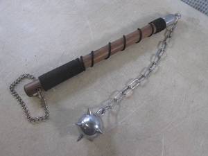 (H-1) Single Ball Medieval Flail Ma...
