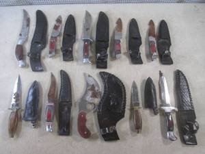 (CS) 10 Assorted As-Is Fixed Blade ...