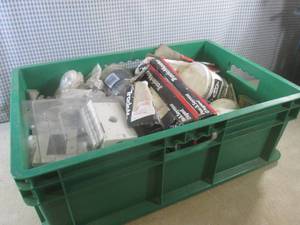 (A-3) Tote Full of Misc Electrical ...