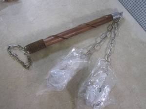 (EW3) 2 Ball Medieval Flail Mace - ...