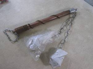 (EW5) 2 Ball Medieval Flail Mace - ...