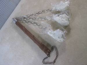 (EW5) 3 Ball Medieval Flail Mace - ...
