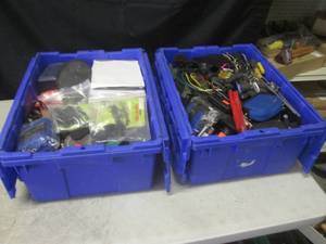 (EW3) 2 Clamshell Top Totes Full of...