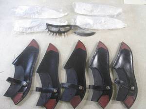 (BS) 5 As-Is Knives with Sheaths 10...