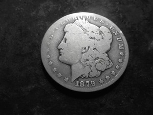 1879 CC  Morgan Silver Dollar