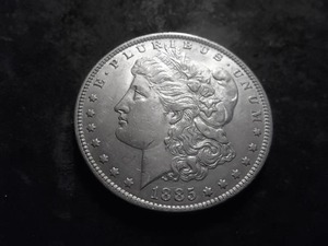 1885 O  Morgan Silver Dollar