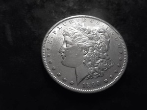 1890 S  Morgan Silver Dollar