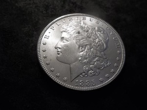 1885  Morgan Silver Dollar