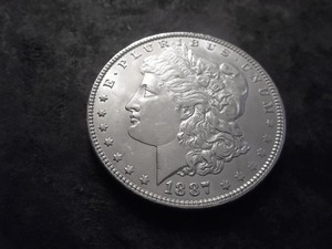 1887  Morgan Silver Dollar