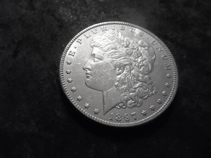 1897  Morgan Silver Dollar