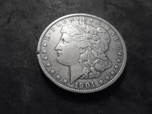 1901  Morgan Silver Dollar