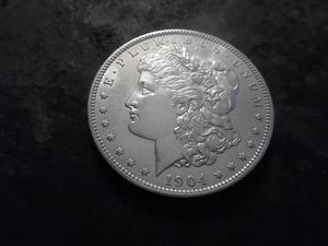 1904 O  Morgan Silver Dollar