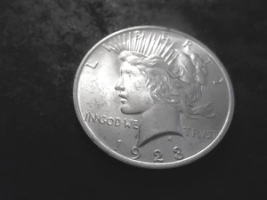 1923 Peace Silver Dollar