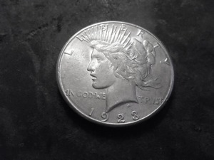 1923 S Peace Silver Dollar