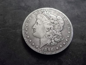 1896 O  Morgan Silver Dollar