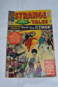 lot 89 image: Vintage 1964 Marvel Comic Strange Tales Issue 120 The Torch Meets The Iceman