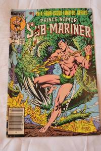 lot 178 image: Marvel Comics - Prince Namor The Sub-Mariner #1 (1984)