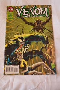 lot 179 image: Venom Sinner Takes All #4 Comic Book - 1995 Marvel