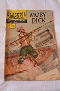 lot 199 image: Vintage 1950s Classics Illustrated Moby Dick Comic Book No. 5