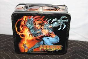 lot 140 image: Witchblade Metal Lunchbox with Comic Character Design