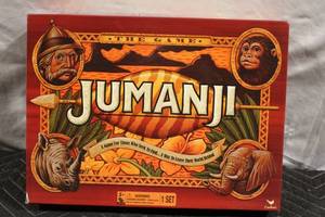 lot 189 image: Jumanji The Game Adventure Board Game Set