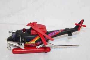 lot 291 image: Vintage Mid-Nite Thunder Toy Helicopter