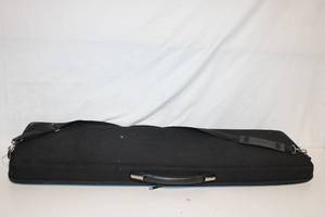 lot 299 image: Soft Black Violin Case with Shoulder Strap