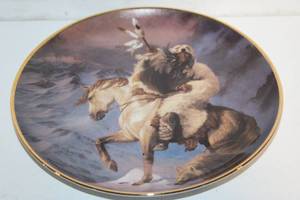 lot 392 image: Limited Edition Spirit of the North Wind Decorative Plate by Western Heritage Museum