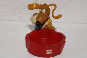 lot 395 image: Vintage Rugrats Tommy and Spike Ceramic Cookie Jar