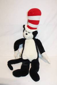 lot 426 image: 18-Inch Cat in the Hat Plush Toy