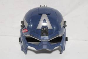 lot 435 image: Captain America Themed Blue Protective Helmet