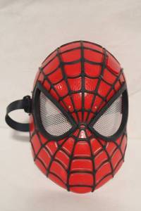 lot 436 image: Spiderman Costume Face Mask with Adjustable Straps